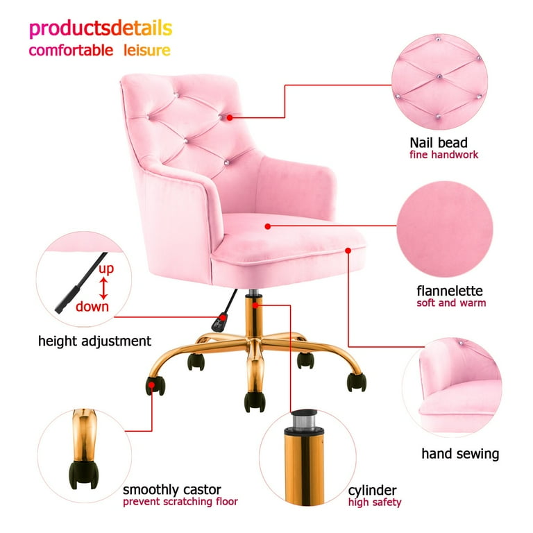 Albaugh Plush Task Chair Minimum Seat Height Floor to Seat