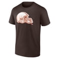 thumbnail image 2 of Men's  Brown Cleveland Browns Chrome Dimension T-Shirt, 2 of 3