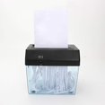 thumbnail image 2 of Automatic Mini Portable Strip Wastebasket Electric A6 Folded A4 Usb Shredder Paper, 2 of 5