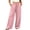 ZA-Pink-sweatpants for women, variant on Yourumao Baggy Sweatpants for Women Elastic Drawstring Waist Wide Leg Sweatpant Thin Fleece Soft Lounge Pants with Pockets