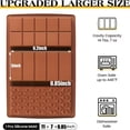 thumbnail image 6 of Silicone Chocolate Bar Mold Large, Thick, Breakable Candy Bar Mold Suitable for Pistachio Chocolate and Candy Making, 6 of 6