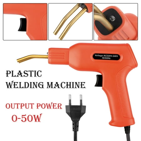 

Gaiseeis 50W Hot Stapler Plastic Welding Machine Car Bumper Re-pair Kit Plastic Re-pair Kit Hot Staple Car Bumper Crack Re-pair Tools Orange