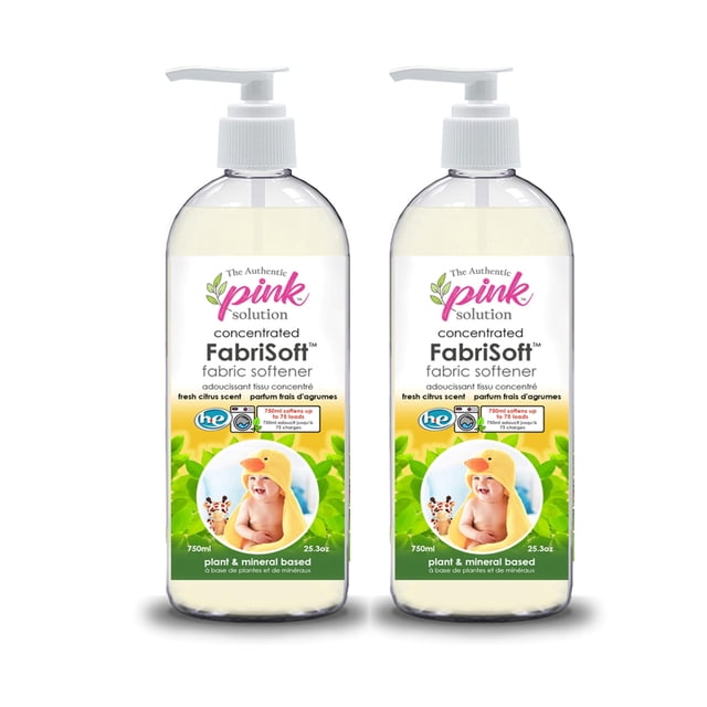 Pink Solution FABRISOFT - Fabric Softener 750ml (2 Pack)
