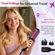 thumbnail image 5 of Cepillo para secador de pelo NFie Travel, doble voltaje, nanotitanio, 5 of 8