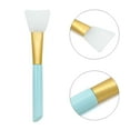thumbnail image 4 of xxiao Silicone Face Mask Brush, Mask Beauty Tool Soft Silicone Facial Mud Mask Stirring Stick Makeup Applicator Tool Brush Hairless Body Lotion And Body Butter Applicator Tools Blue, 4 of 5
