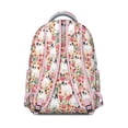 thumbnail image 3 of Cute Cartoon Rose with Dog Bulldog Backpack for School,Cute School Bag,Schoolbag with Adjustable Shoulder Straps & Padded Back,15.3"x11"x7.1".﻿, 3 of 6