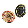 thumbnail image 1 of Monedas de oro Zulema 2 Piezas conmemorativas juego de Poker colección, 1 of 8