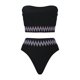 thumbnail image 4 of Traje de baño para mujer Traje de baño dividido Estampado Bikini de cintura alta Bikini Traje de baño para mujer Trajes de baño para mujer, 4 of 9