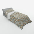 thumbnail image 2 of Ambesonne Fox Bedding Set 3 Pcs, Doodle Style Forest Design, Twin, Orange White, 2 of 2
