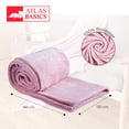thumbnail image 4 of Frazada Cobertor Suave 130 x 190 Atlas del descanso  Rosa, 4 of 6