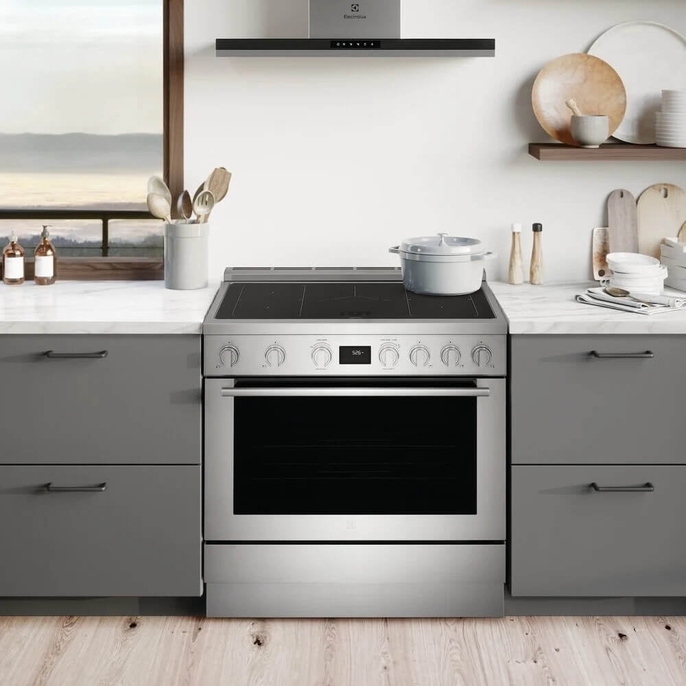 Electrolux Ecfi3668a 36" Wide 4.4 Cu. Ft. Free Standing Induction Range - Stainless Steel