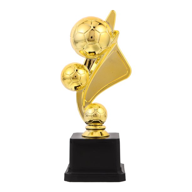 NUOLUX Trofeo De Fútbol En Plástico Dorado Para Premiaciones Y De Eventos Deportivos