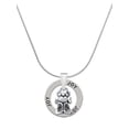 thumbnail image 1 of Delight Jewelry Silvertone Napoleon's Small Bee Joy Ring Charm Necklace, 18", 1 of 4