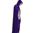 thumbnail image 7 of Adult Halloween Velvet Cloak Hooded Medieval Costume Witch Vampire Halloween Costume Dress Coats, 7 of 7