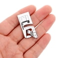 thumbnail image 4 of 4Pcs Straight Stitch Presser Foot Sewing Machine Spare Parts Accessories Multifunctional Sewing Foot Presser for Most Sewing Machines Sewing Foot, 4 of 6