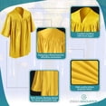 thumbnail image 4 of Endea Graduation Shiny Gold Graduation Gown for Preschool, 4 of 7
