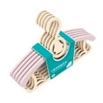 thumbnail image 2 of Visland 5Pcs Plastic Hangers Clothing Hangers Ideal Clothing Hangers Telescopic Skid-Proof Baby Clothes Hangers for Everyday Standard Use, 2 of 8