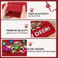 thumbnail image 3 of TAGVO LED Light Up Hat Beanie Knit Cap, Colorful LED Xmas Christmas Beanie 2 Pack, 3 of 7