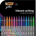thumbnail image 3 of BIC Gel-ocity Smooth Stic Gel Pen, Medium Point (0.7mm), Assorted Colors, 8-Count, Vibrant and Smooth Gel Ink Pens-(Multicolor), 3 of 3