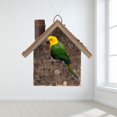 thumbnail image 1 of Moisture Proof Hanging Type Wooden Bird House Bird Resting Place Pet Supplies Accessories, 1 of 5