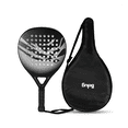 thumbnail image 1 of Fibra De Carbono Pala Para Pádel Y Beach Tennis Profesional Belug Negro, 1 of 5
