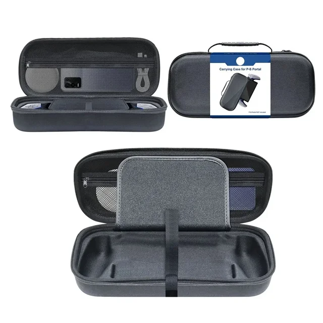 Sac de Transport Portable pour Étui PS Portal, Étui Rigide en EVA, Sac de Rangement pour Sony PlayStation 5, Accessoires de Jeu Portal, Style E