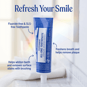 Dr. Bronner's Toothpaste - Spearmint - 5oz - Whitening, Natural & 70% Organic - Adults, Teens Children 3 and Above