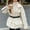 White, variant on Women's Ski Jacket Warm Winter Coat Hooded Snowboarding Jackets Waterproof Mountain Windbreaker for Hiking Traval White,XL