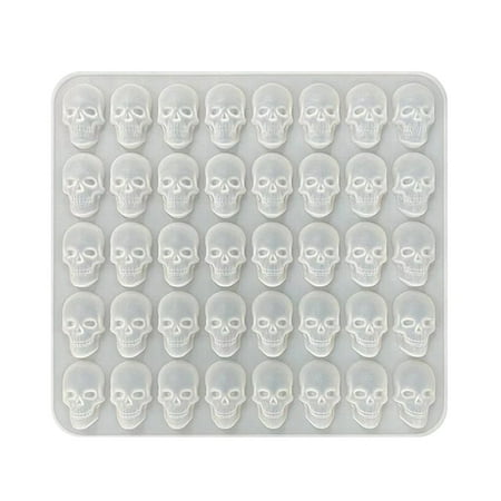 

Yubnlvae Biscuit Moulds Zayow 40 Cavity Skullss Candy Mould Silicone Mini Skullss Mould Non Stick 3D Skullss Mould Sugar Mould Food Grade Silicone Skullss Mould Kitchen Supplies