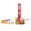 Mnycxen Domino Rall Electronic Train Model Kids Colorful Toy Set Girl Boy Children Gift