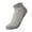 Grey, variant on DQRPSEETB 5 Pairs Man Travel Portable Disposable Replacing Stretchy Socks Mens Athletic Socks,White Crew Socks Black