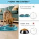 thumbnail image 3 of Cuenco para perros antideslizante antiderrames con alfombrilla de silicona, cuenco de alimentación de boca ancha, alimentador de alimentos y agua para mascotas MFZFUKR BST3007281-3, 3 of 6
