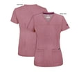 thumbnail image 5 of Adar Pro Scrubs For Women - Sweetheart V-Neck Scrub Top, 5 of 7