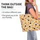 thumbnail image 2 of Disketp Coffee Bun Hot Dog Bolsa Tote Estampada para Mujer, Bolso de Hombro y de Mano para Compras y Viajes, 2 of 8