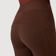 thumbnail image 6 of Horze Active Women's Winter Fleece-Lined Silicone Full Seat Horse Riding Tights, 6 of 8