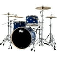 thumbnail image 3 of DW SSC Collector's Series 3-Piece FinishPly Shell Pack With Chrome Hardware Blue Moonstone, 3 of 3