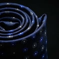 thumbnail image 4 of Neckties for Men Floral Dark Blue Navy Mens Tie for Business for Suit 63" Extra Long, 4 of 7