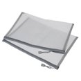 thumbnail image 1 of Malla Cremallera Bolsas, A4 Nylon Cremallera Bolsa Lápices Estuche Almacenamiento Bolsillos para Viajes Oficina Accesorio, Gris Paquete de 6, 1 of 5