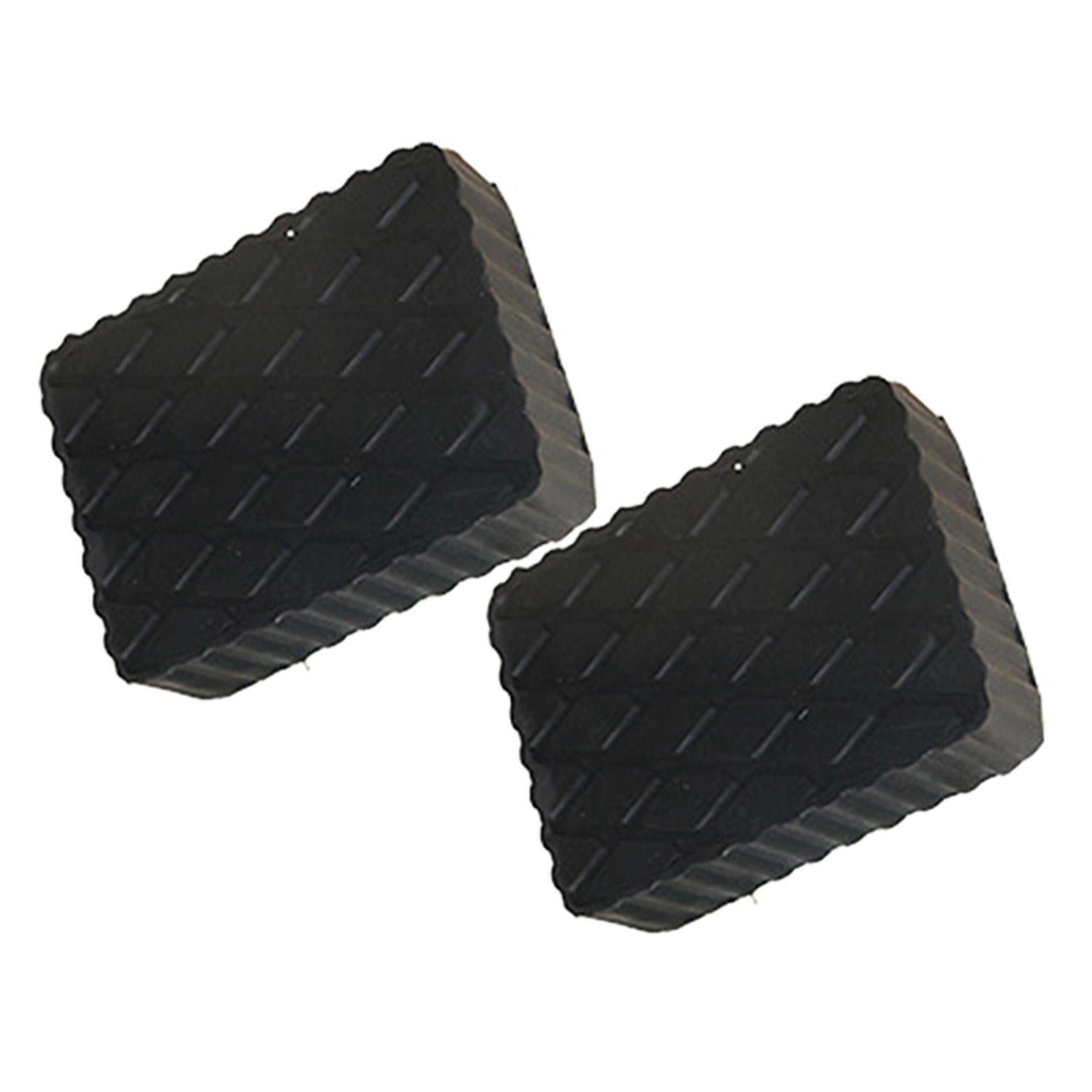 Wzmzjy 2 Pieces Generic Car Jack Pads Rubber Mats Thickened Auto Lift Supports Car Lift 12x8x2cm