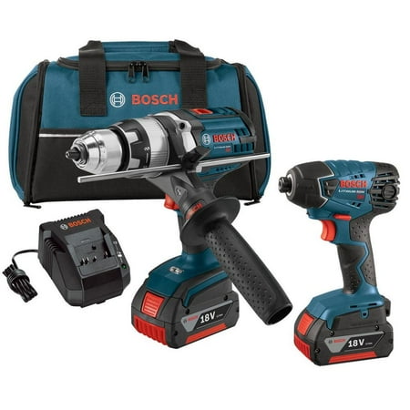 Bosch 18 Volt Lithium Ion Cordless 1 2 Inch Drill Driver And 1 4