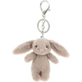 thumbnail image 4 of Cute Bunny Plush Keychain for Backpack, 3.5" Inch Mini Rabbit Keychain Purse Charm Pendant Gift for Women, 4 of 4