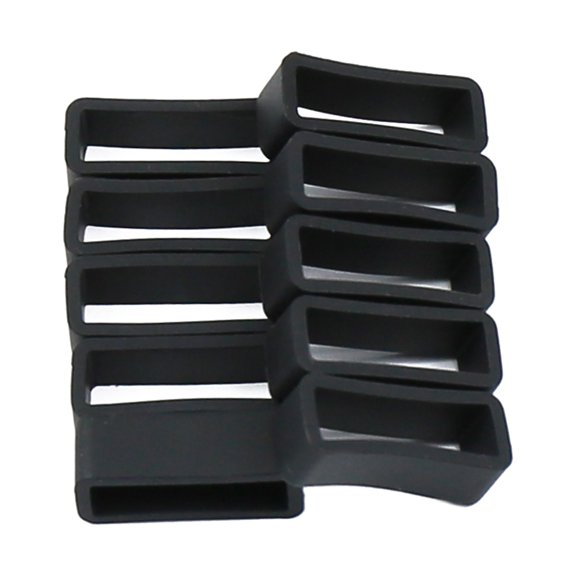 10x varios tamaños correa de reloj de pulsera elástico retenedor 19MM Sunnimix Lazo de la correa de la correa de reloj