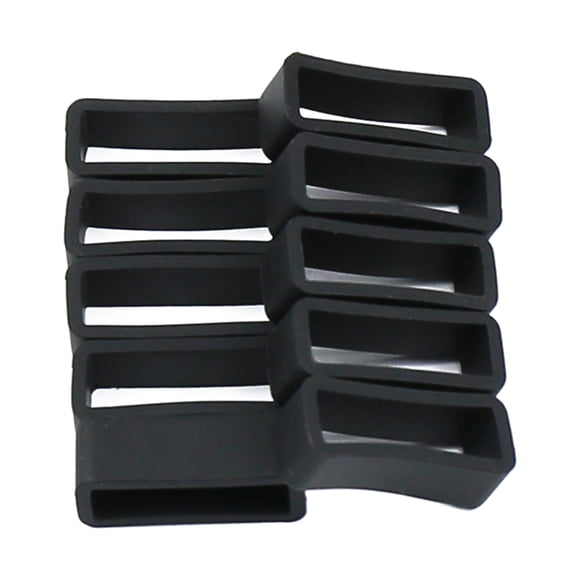 10x varios tamaños correa de reloj de pulsera elástico retenedor 19MM Sunnimix Lazo de la correa de la correa de reloj