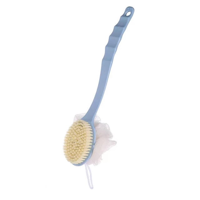 YSABOXY Long Handle Bath Loofah Brush Soft Mesh Sponge Back Body Scrubber Shower