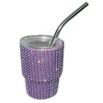 thumbnail image 4 of Shoreew Mini Shot Tumbler with Straw Food Grade Leakproof Heat-Resistant Sparkling Insulated Water Cup Coffee Mug, 4 of 7