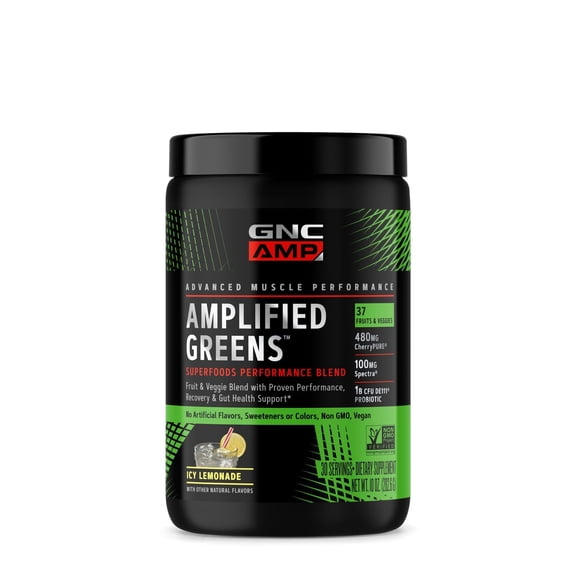 Gnc Superfoods Amplified Greens ICY Lemonade