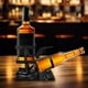 thumbnail image 3 of Soporte para botellas de vino y calavera para whisky y cerveza, divertido esqueleto de metal con forma de calavera, decoración para bar, estilo steampunk, para whisky y cerveza, expositor de bebidas p, 3 of 7