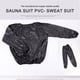 thumbnail image 2 of Greeniant Chándal de PVC grueso negro para trabajo pesado, traje de Sauna para el sudor, para gimnasio, ejercicio físico, quemagrasas, pérdida de peso, Ropa Deportiva, Zapatos No.1 Greeniant OD009655-01, 2 of 6