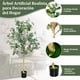 thumbnail image 5 of Costway Árbol Artificial de Eucalipto de 165 cm en Maceta de Plástico con 517 Hojas para Decoración, 5 of 9