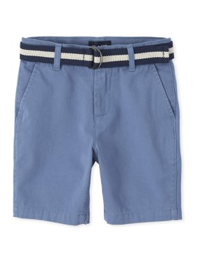 The Children's Place Boys 4-16 Belted Chino Shorts